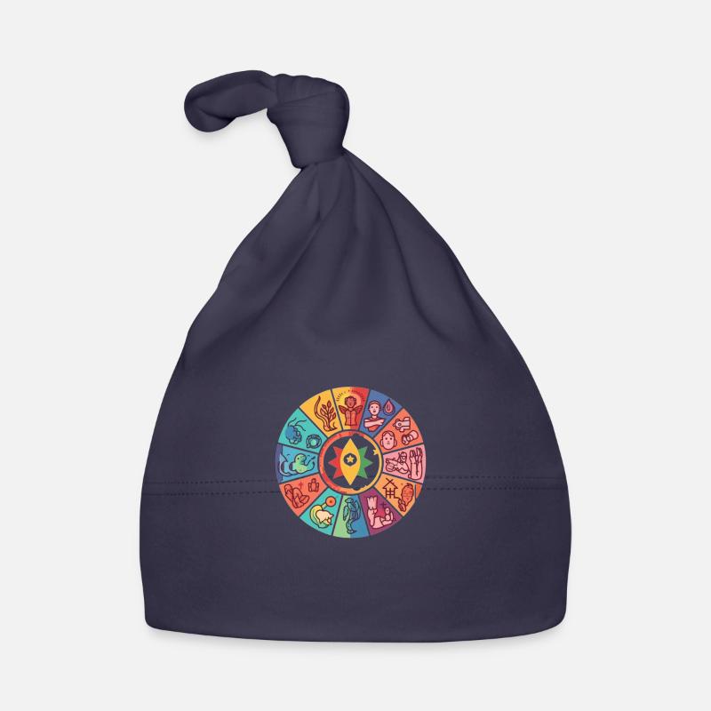 Different cultures Organic Baby Cap