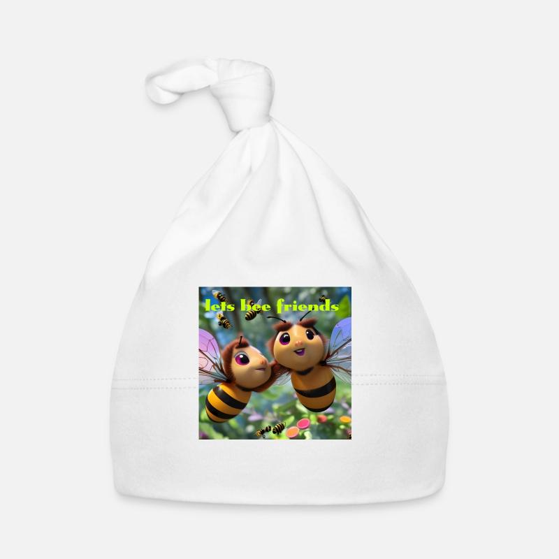 Lets bee friends Organic Baby Cap