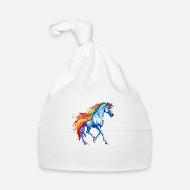 Pferd Baby Bio-Mütze