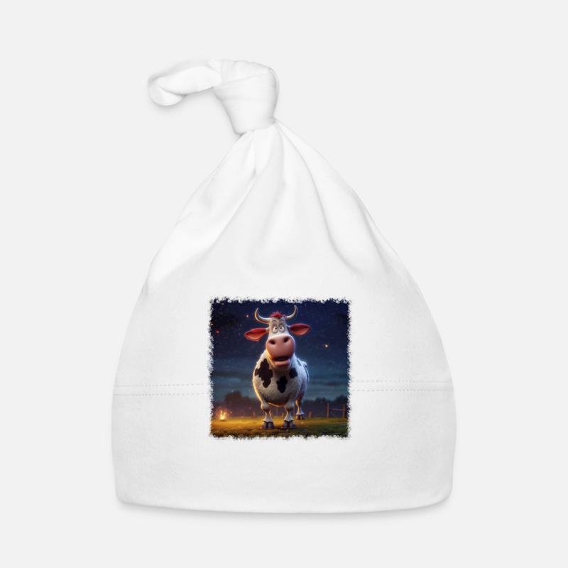 Crazy Cow Organic Baby Cap