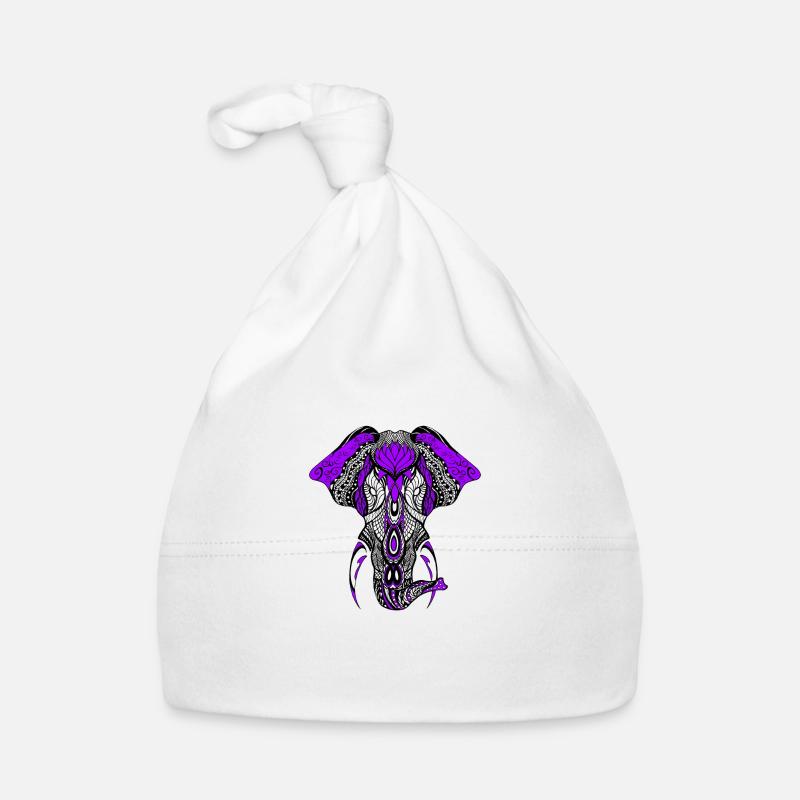 Der Geist der Elefanten Baby Bio-Mütze