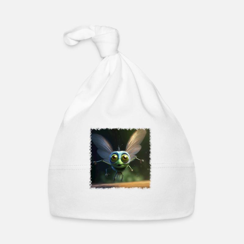Noeud papillon drôle Bonnet bio Bébé