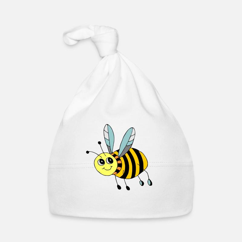 Bee Organic Baby Cap