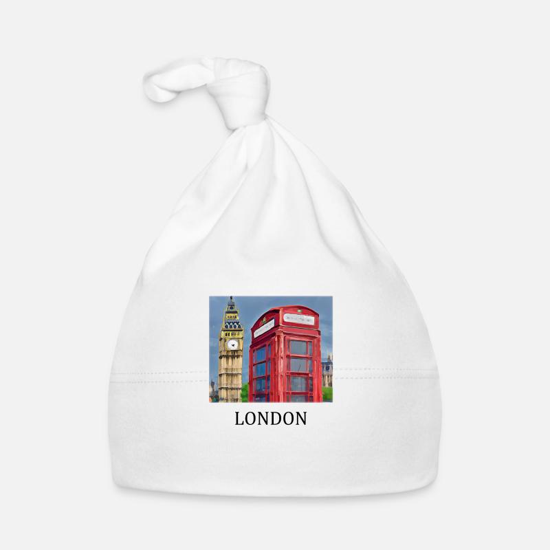 Big Ben de Londres Bonnet bio Bébé