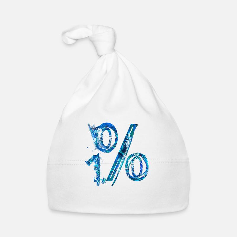 Internet email www drôle de mème grunge tech leters Bonnet bio Bébé