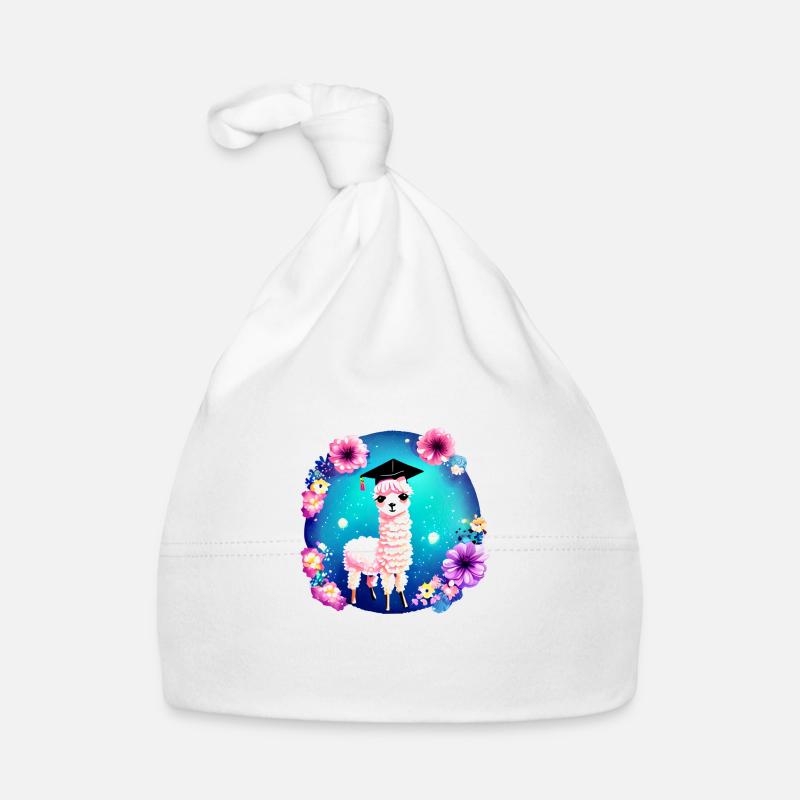 Bachelor School Leaving Certificate Alpaca Studies Graduate Organic Baby Cap