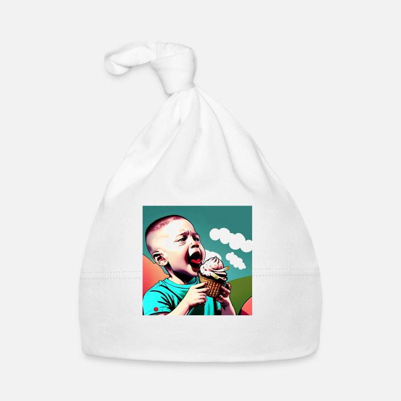 Eis Baby Bio-Mütze