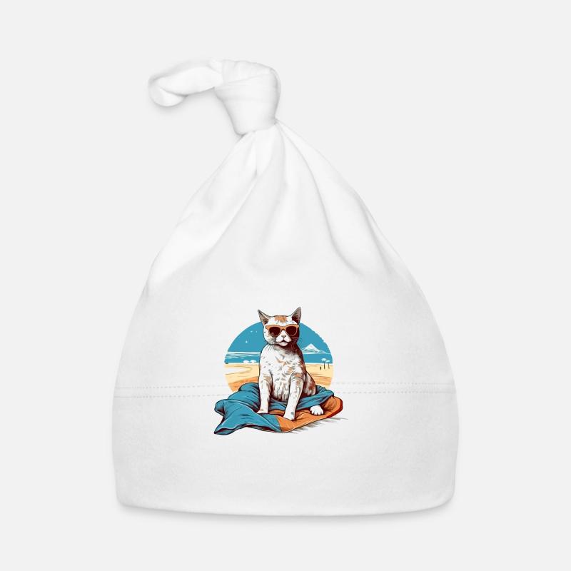 Liko die Pascha-Katze Baby Bio-Mütze