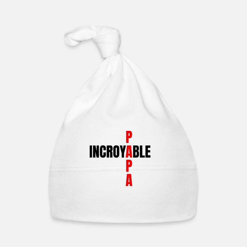 Papa incroyable Bonnet bio Bébé