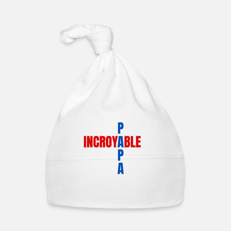 Papa incroyable Bonnet bio Bébé
