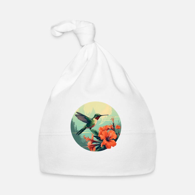 Flatternder Kolibri Baby Bio-Mütze