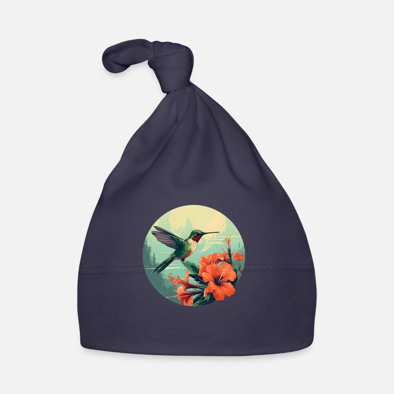 Flatternder Kolibri Baby Bio-Mütze