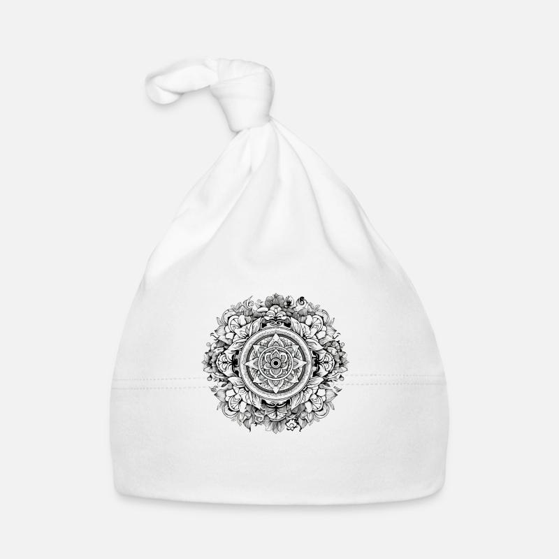 Mandala Zen n°1 Bonnet bio Bébé