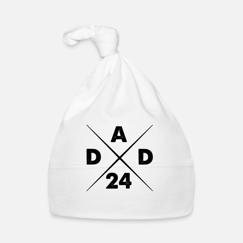 Papa 24 ans Bonnet bio Bébé