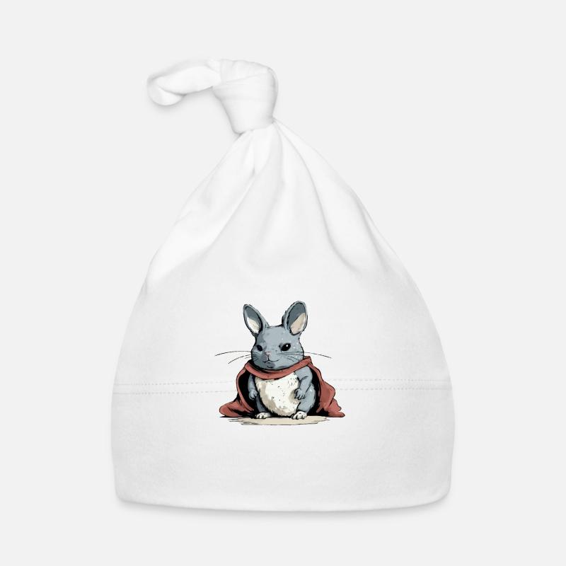 Kiki, das Chinchilla Baby Bio-Mütze