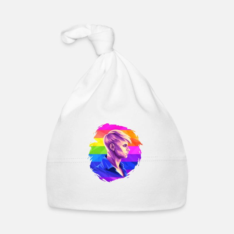 LGBTQAI+ Human / Mensch Baby Bio-Mütze