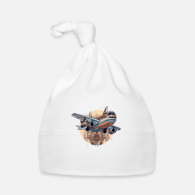 Airline style Organic Baby Cap