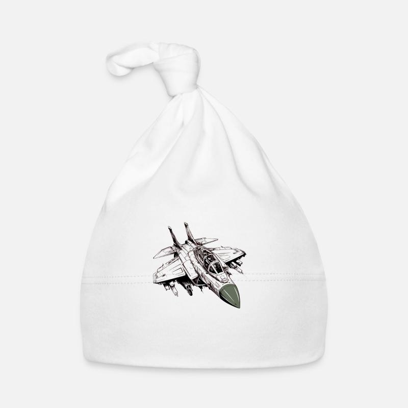 Avion flêche d argent Bonnet bio Bébé