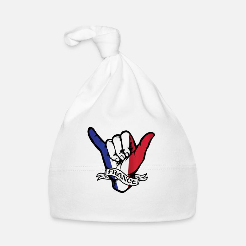 France Shaka Organic Baby Cap