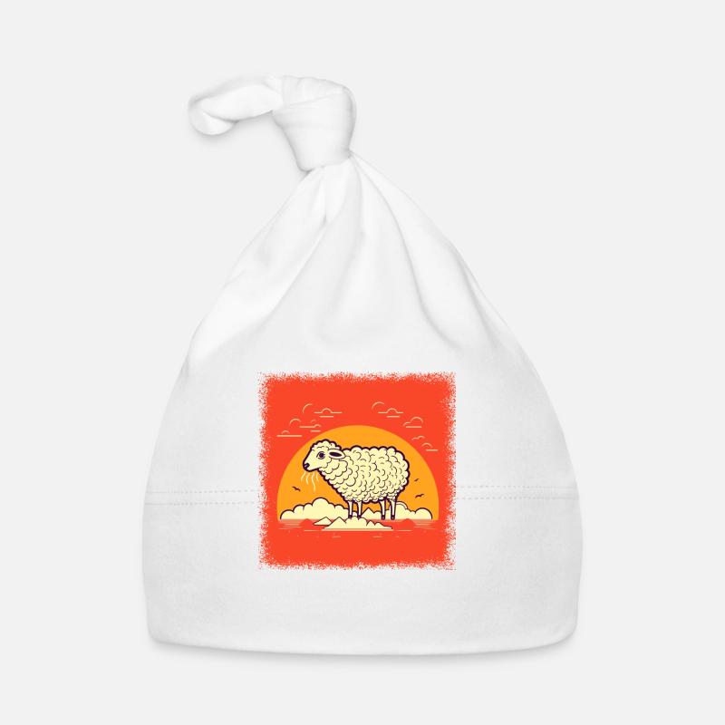 and on the 8th day god made a farmer tshirts cool Baby Bio-Mütze