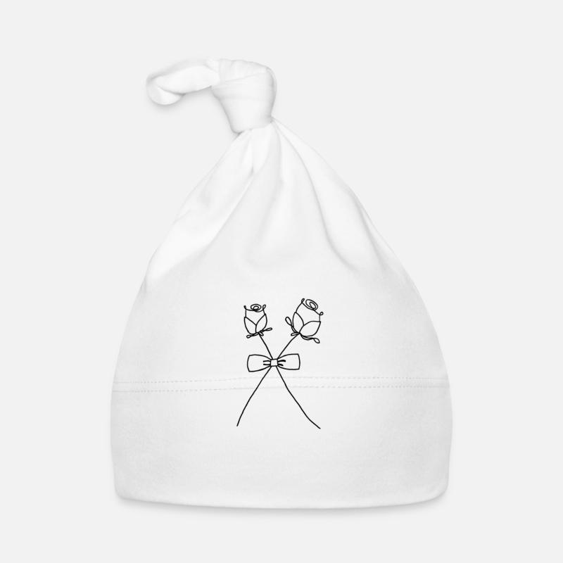 Vereinte Rosen Baby Bio-Mütze