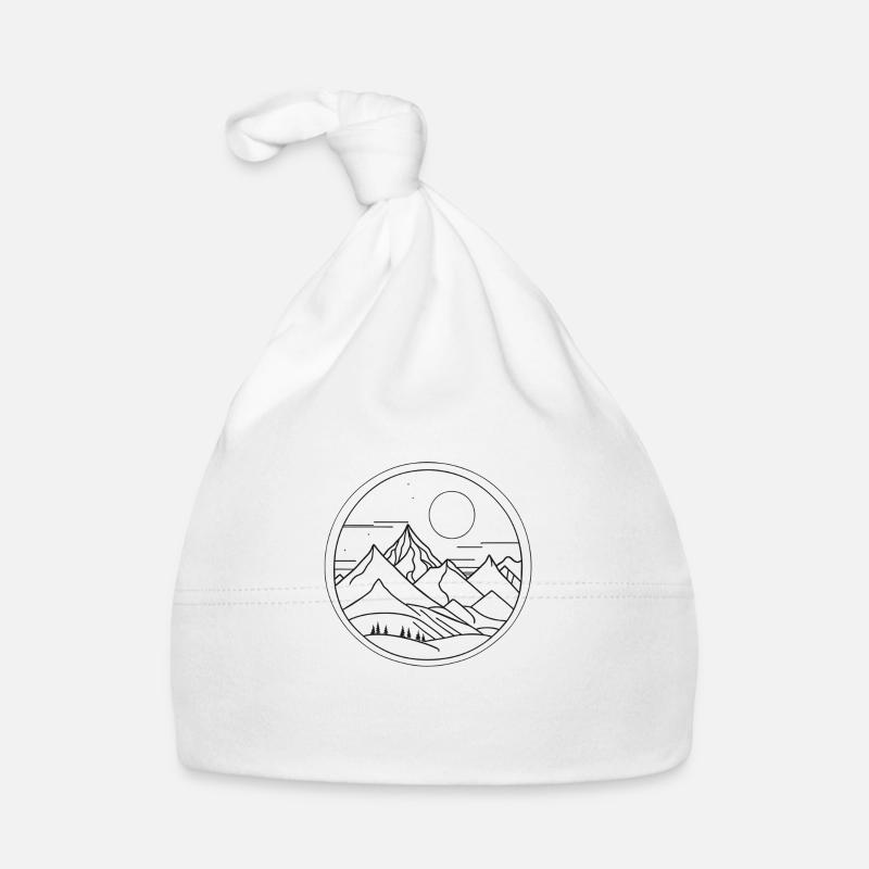 Montagnes Bonnet bio Bébé