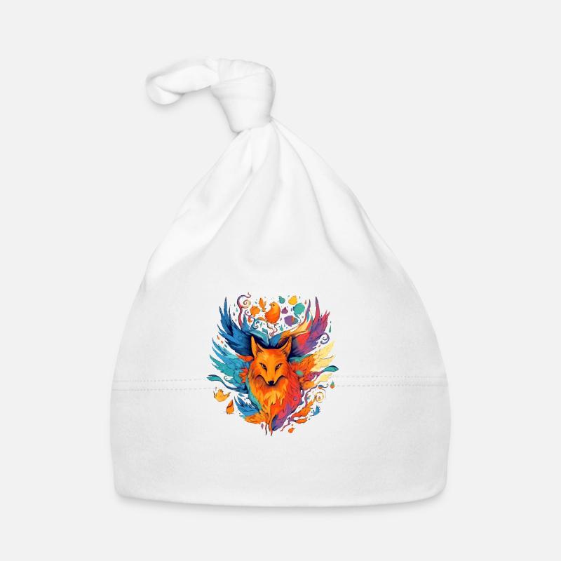Mifi le renard phoenix Bonnet bio Bébé