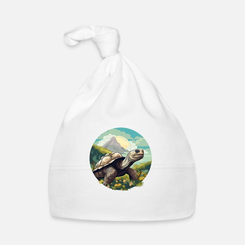 Giant Tortoise Organic Baby Cap