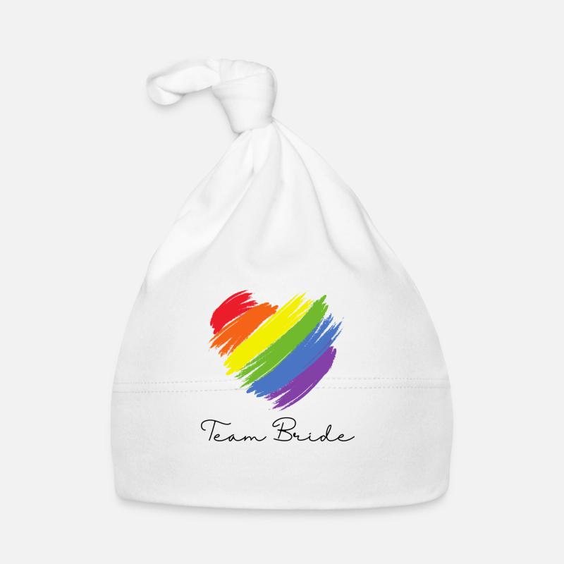 Team Bride - Pride Edition Baby Bio-Mütze