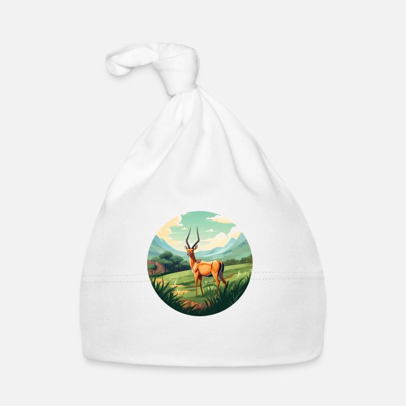 Antilope Baby Bio-Mütze