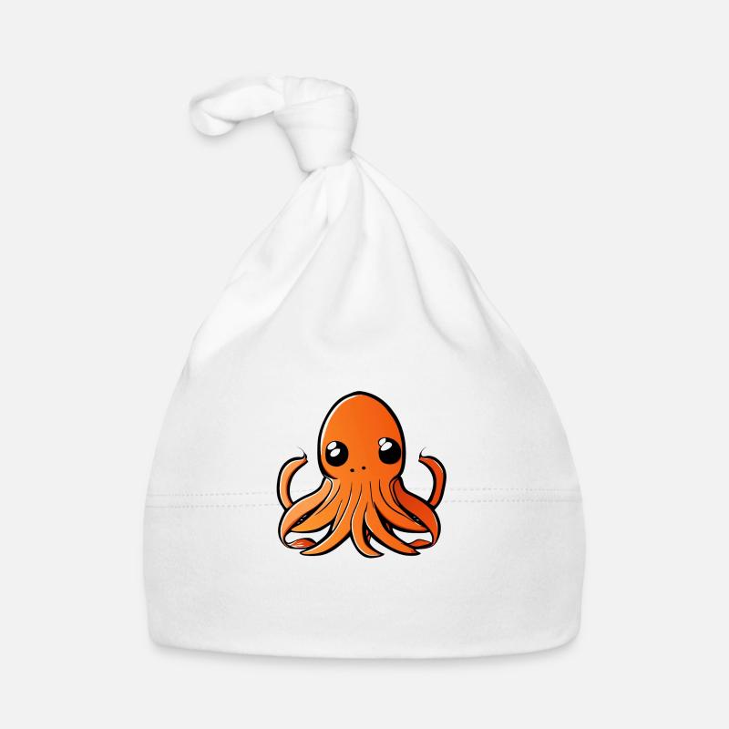 Octupus doux Bonnet bio Bébé