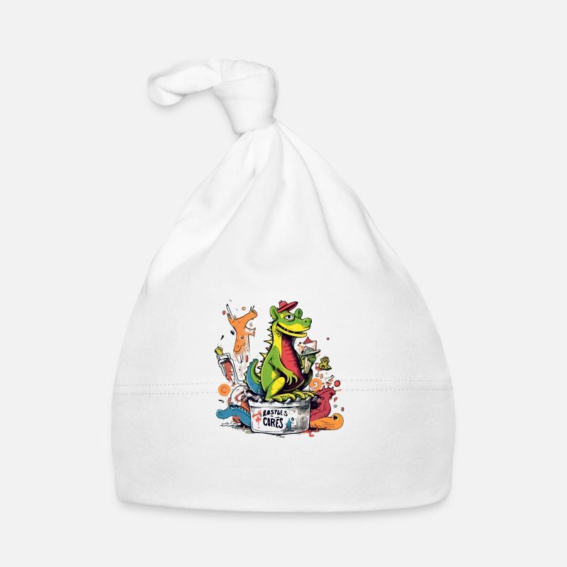 Zigotin the alligator Organic Baby Cap