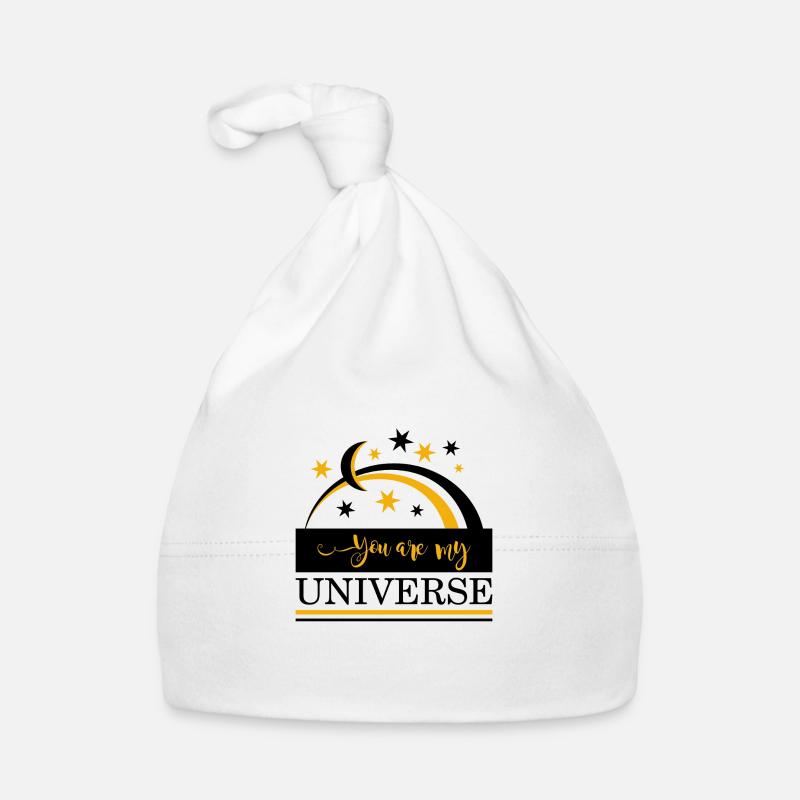 Tu es mon univers Bonnet bio Bébé