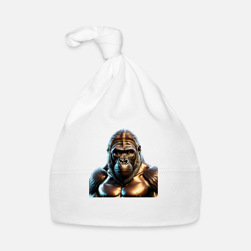 The Bronze Gorilla Organic Baby Cap