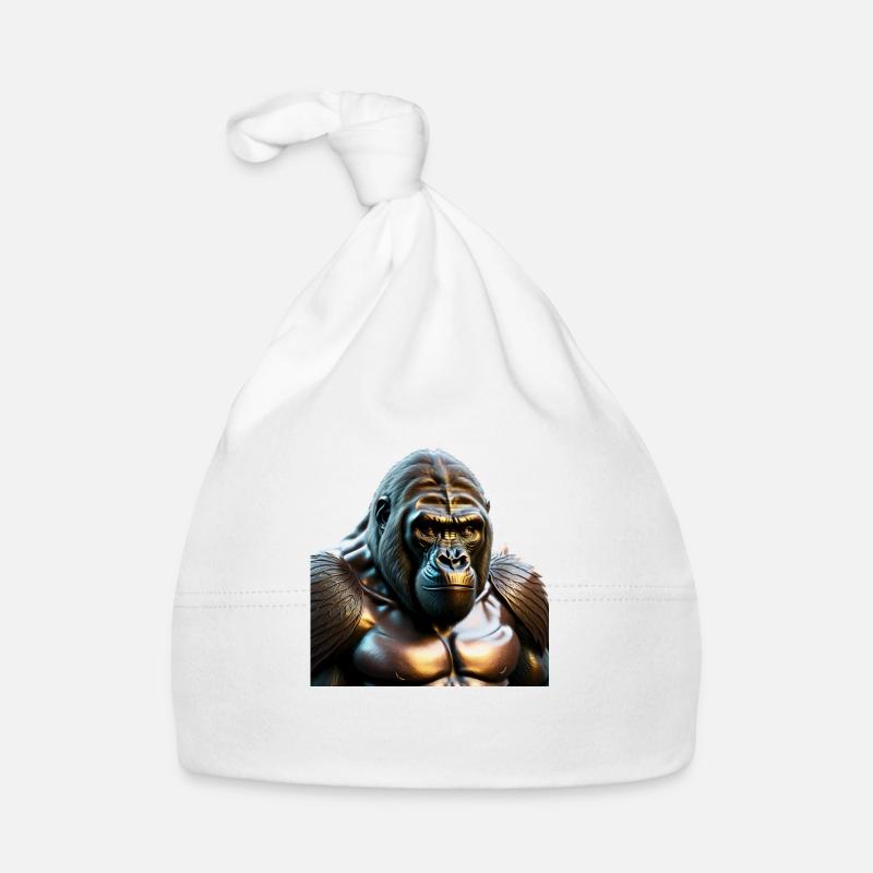 The Bronze Gorilla Organic Baby Cap