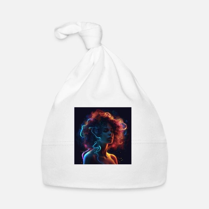 Woman art Organic Baby Cap
