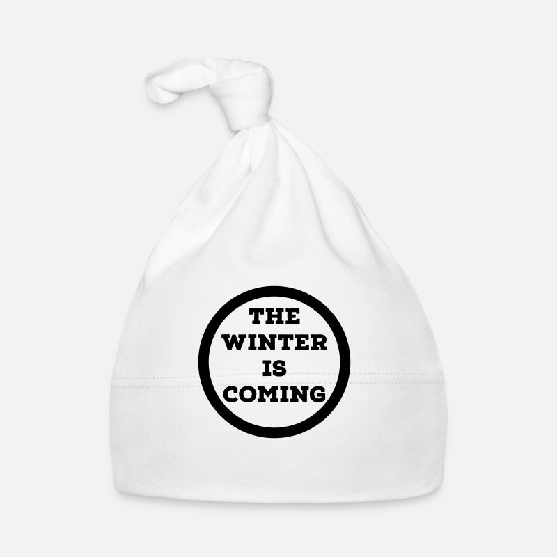 Winter - Baby Bio-Mütze - Weiß