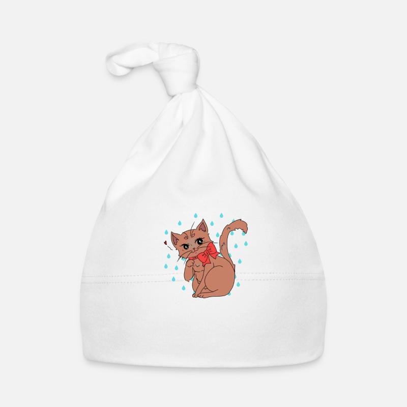Cat Organic Baby Cap