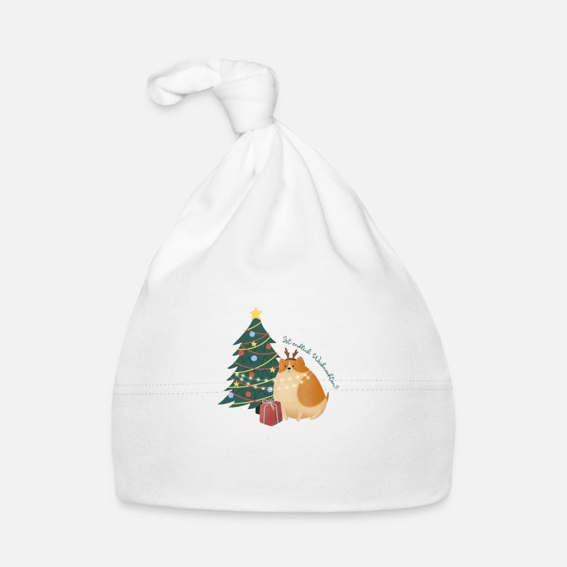 Ist endlich Weihnachten? Baby Bio-Mütze
