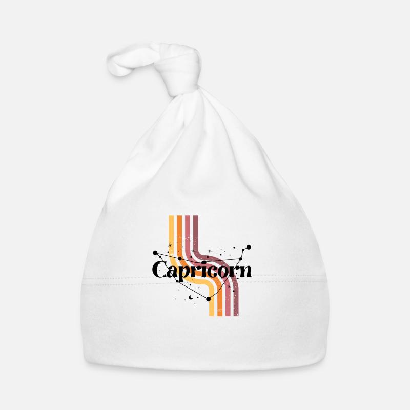 Capricorne horoscope rétro Bonnet bio Bébé
