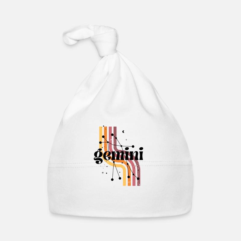 Gemini horoscope rétro Bonnet bio Bébé