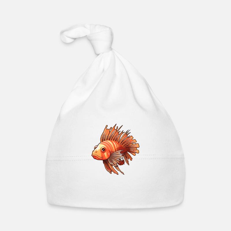 Feuerfisch Baby Bio-Mütze