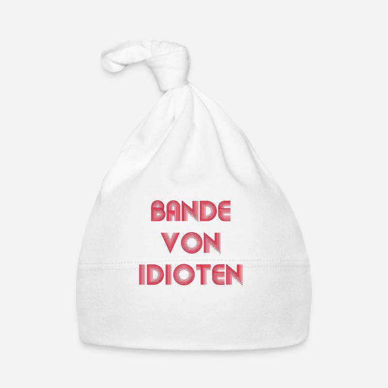 Bande von Idioten Baby Bio-Mütze