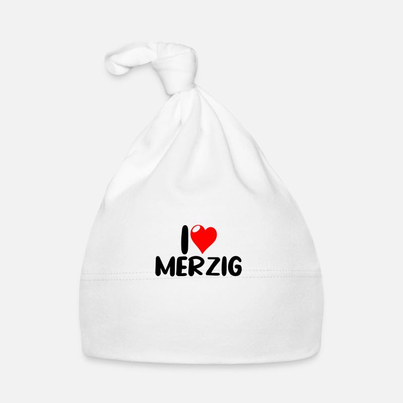merzig saar - Baby Bio-Mütze - Weiß