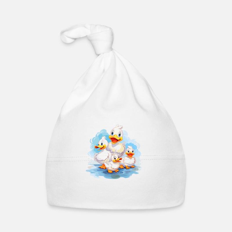 Canards joyeux Bonnet bio Bébé