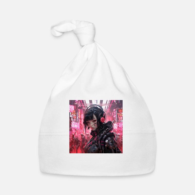 Cyber Punk Baby Bio-Mütze