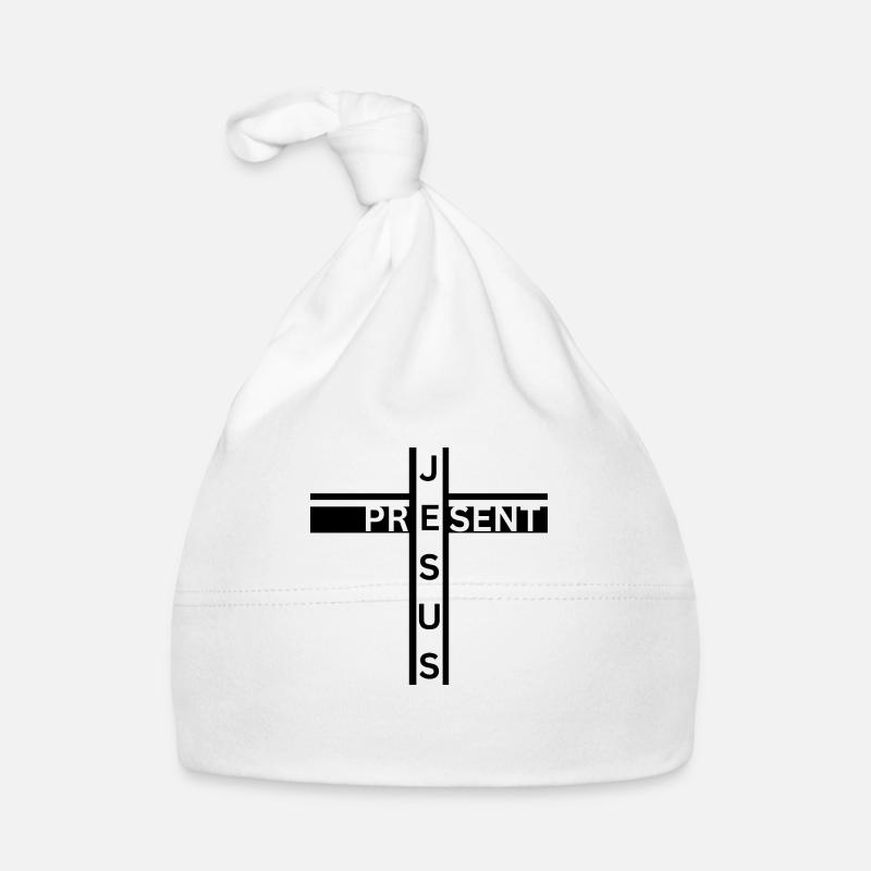Gesù presente Cappellino ecologico per neonato