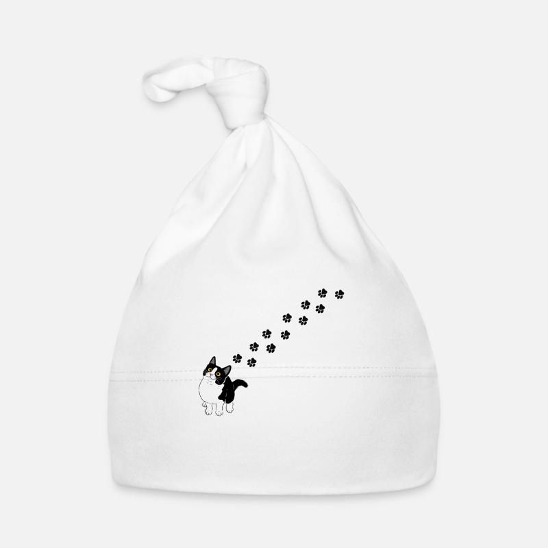 Cat paws Organic Baby Cap