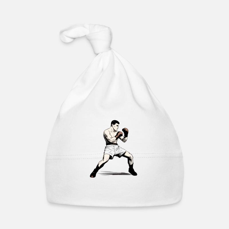 Tom le boxeur Bonnet bio Bébé