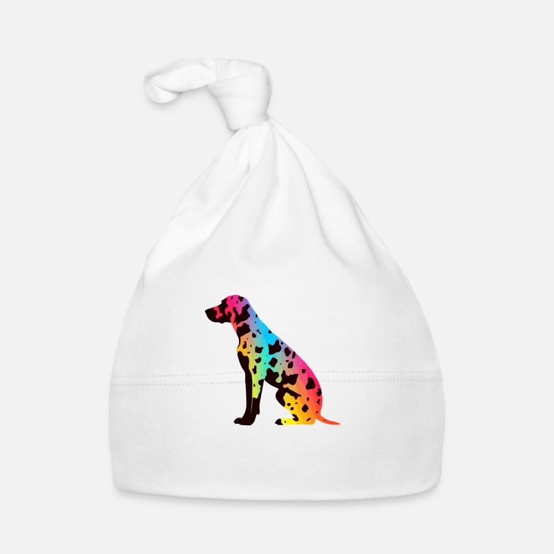 Pako le chien multicolore Bonnet bio Bébé
